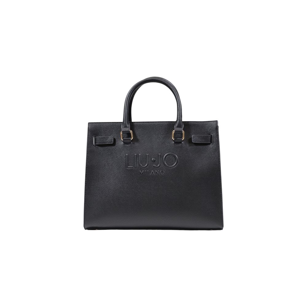 Liu Jo Schwarze Polyethylen-Handtasche