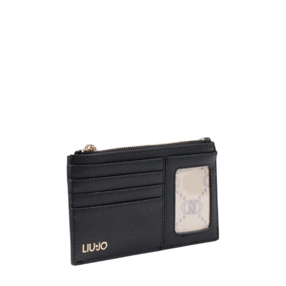 Liu Jo Schwarze Polyethylen-Geldbörse
