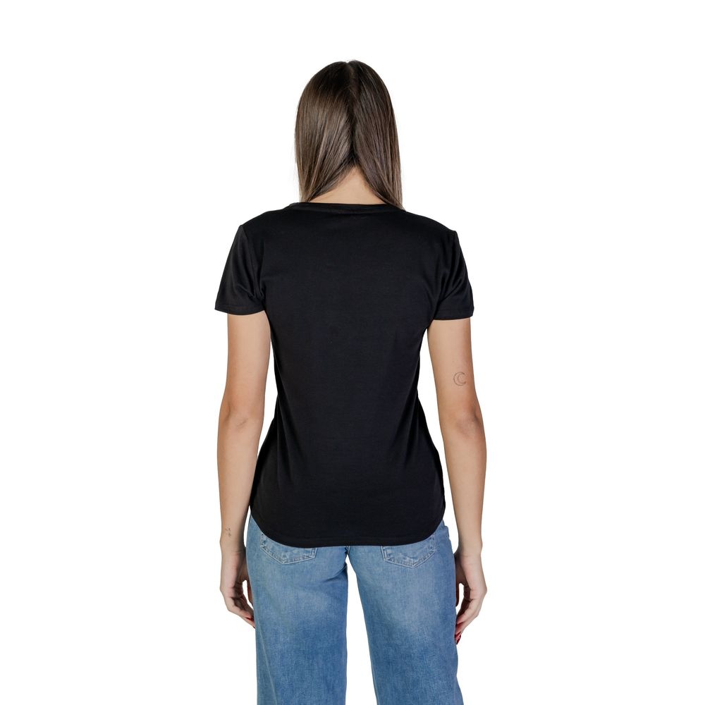 Tricou Liu Jo negru din bumbac