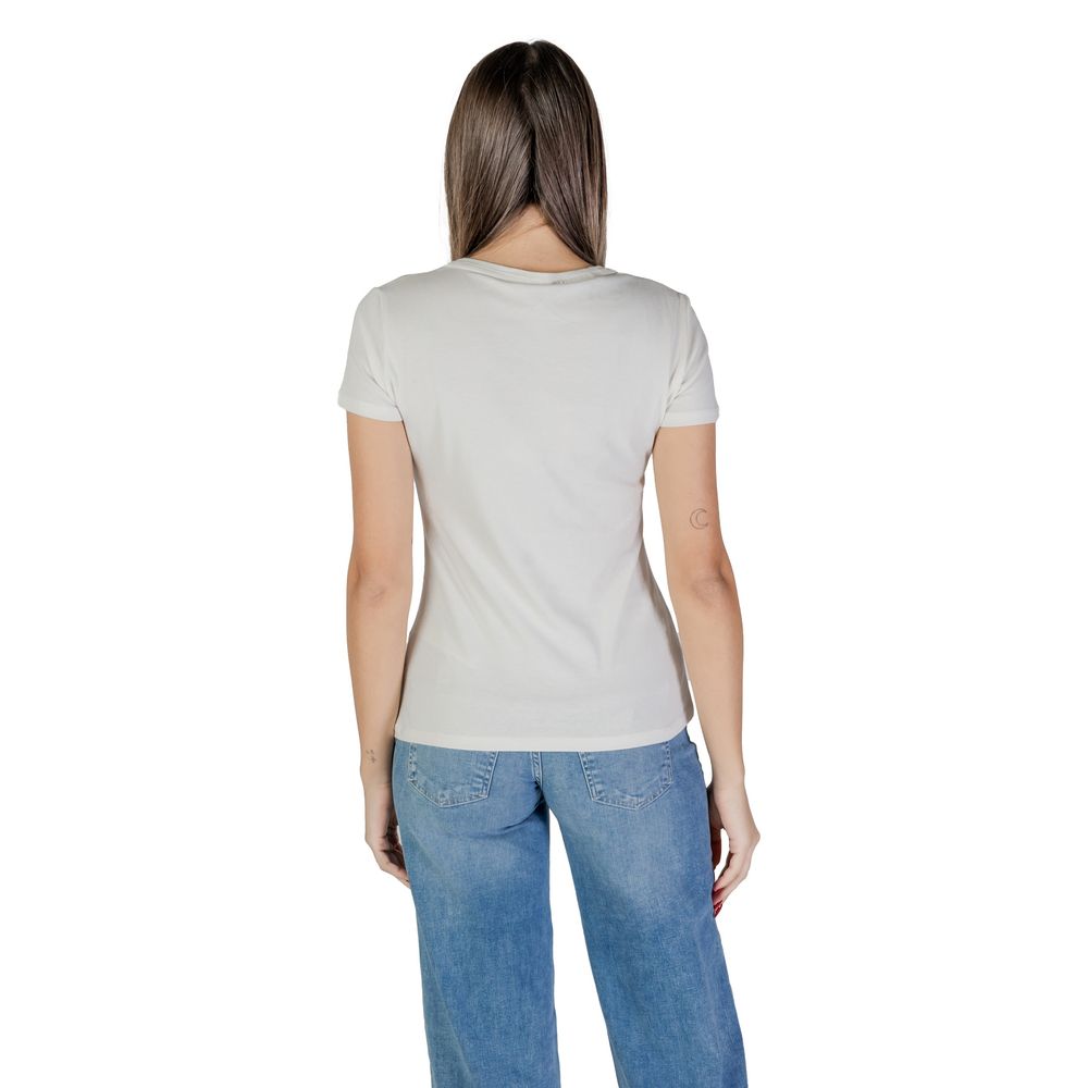 Tricou Liu Jo alb din bumbac