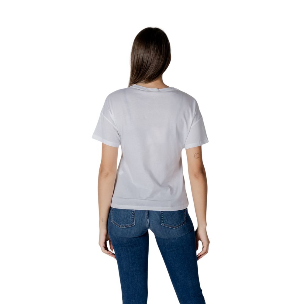 Liu Jo Topuri și tricou din bumbac alb