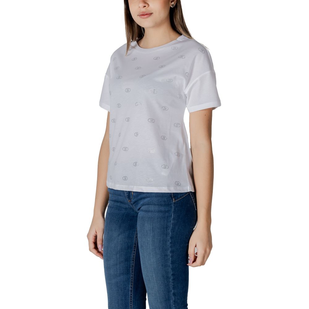 Liu Jo Topuri și tricou din bumbac alb