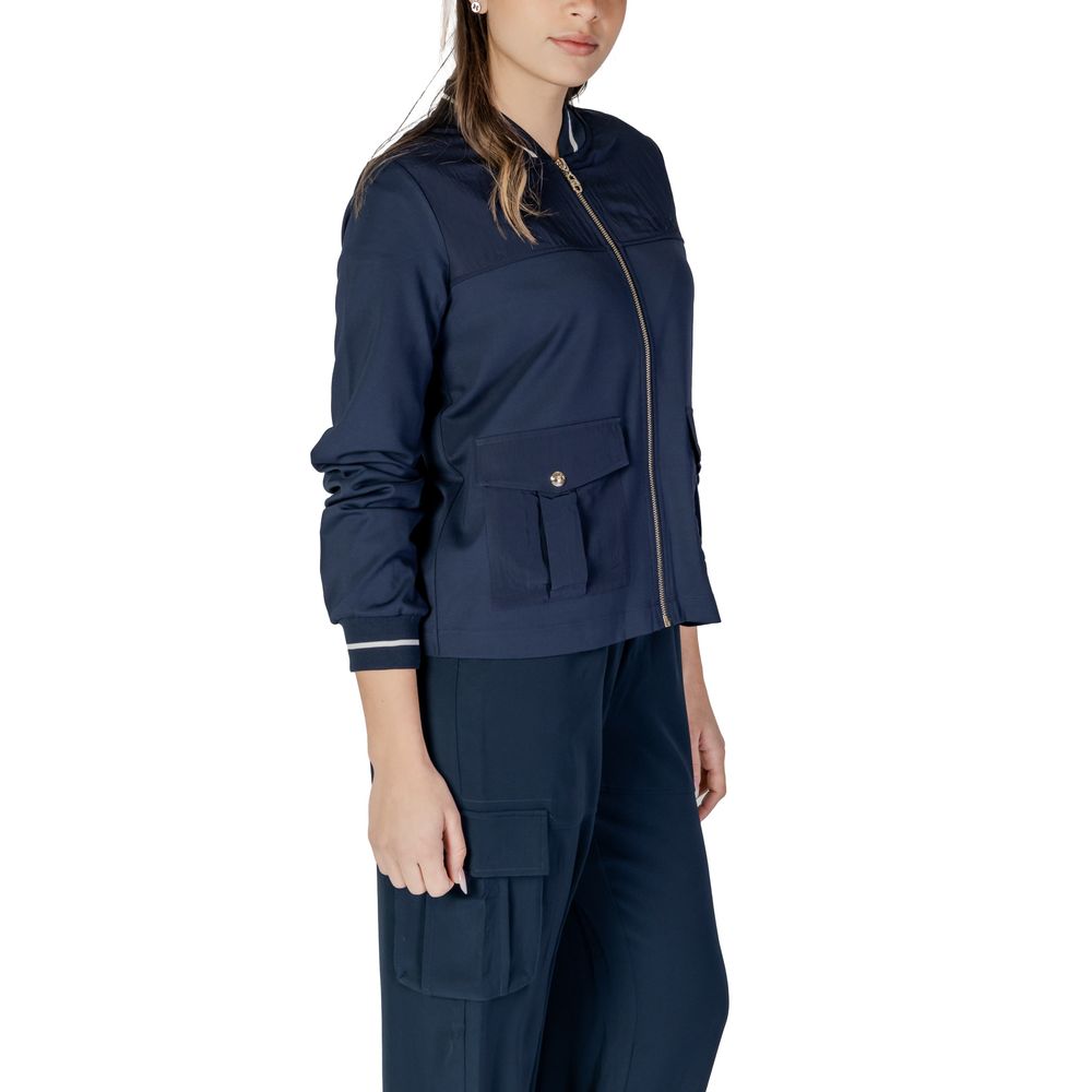 Liu Jo Blaues Viskose-Sweatshirt