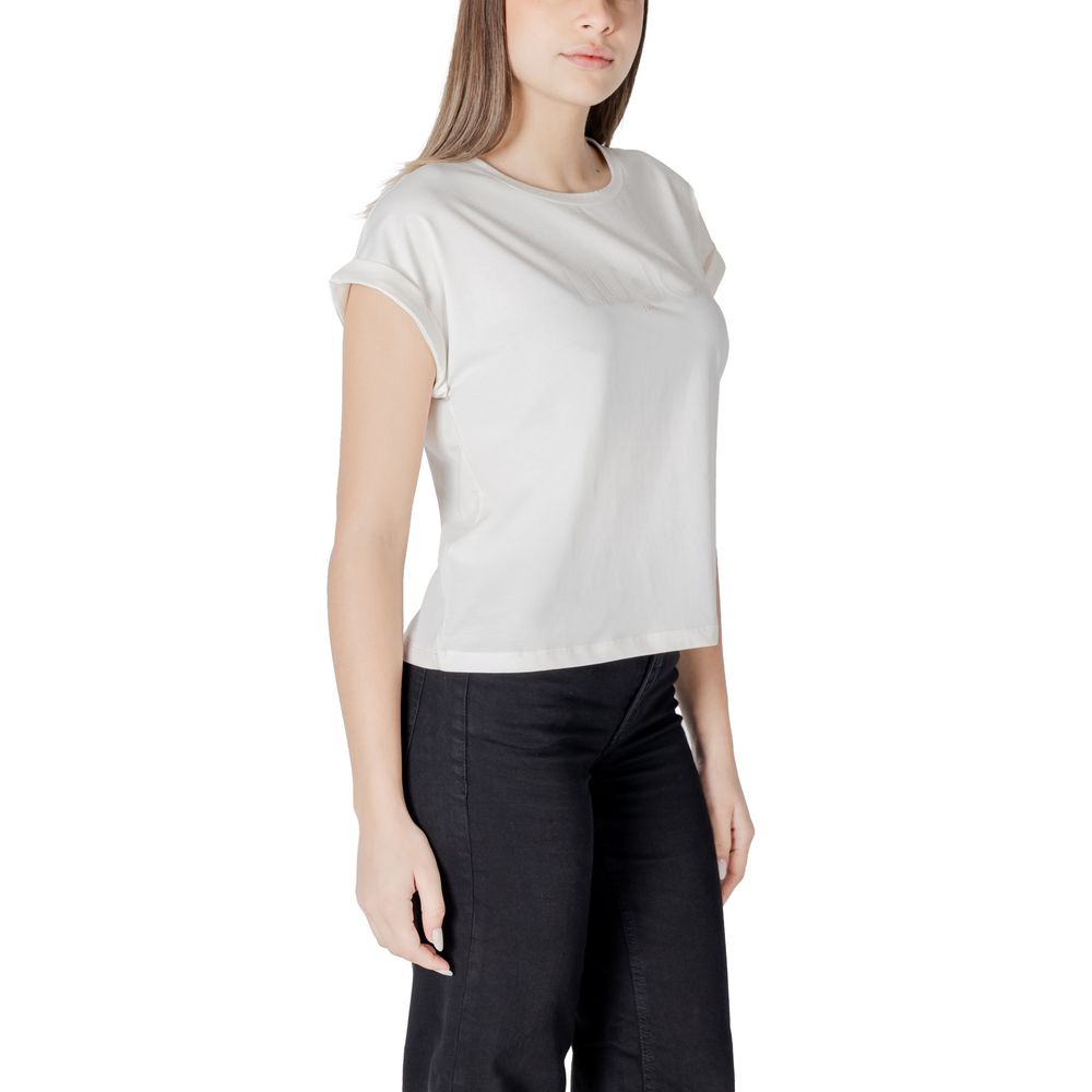 Tricou Liu Jo alb din bumbac