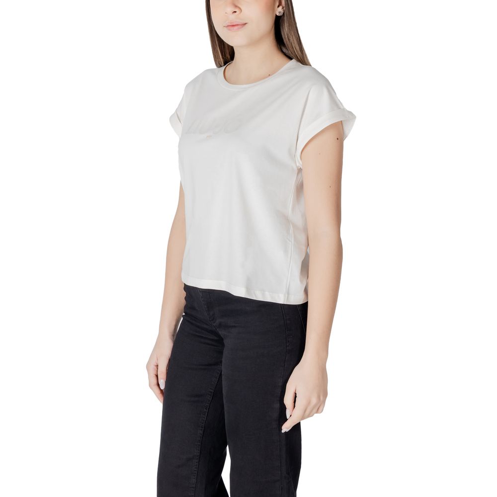 Tricou Liu Jo alb din bumbac