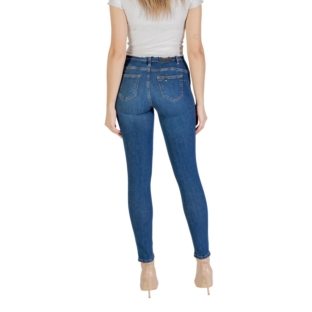 Liu Jo – Blaue Skinny-Jeans aus Baumwolle