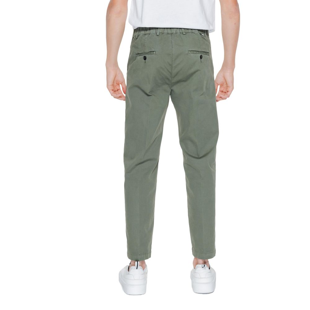 Blugi și pantaloni Liu Jo din bumbac verde