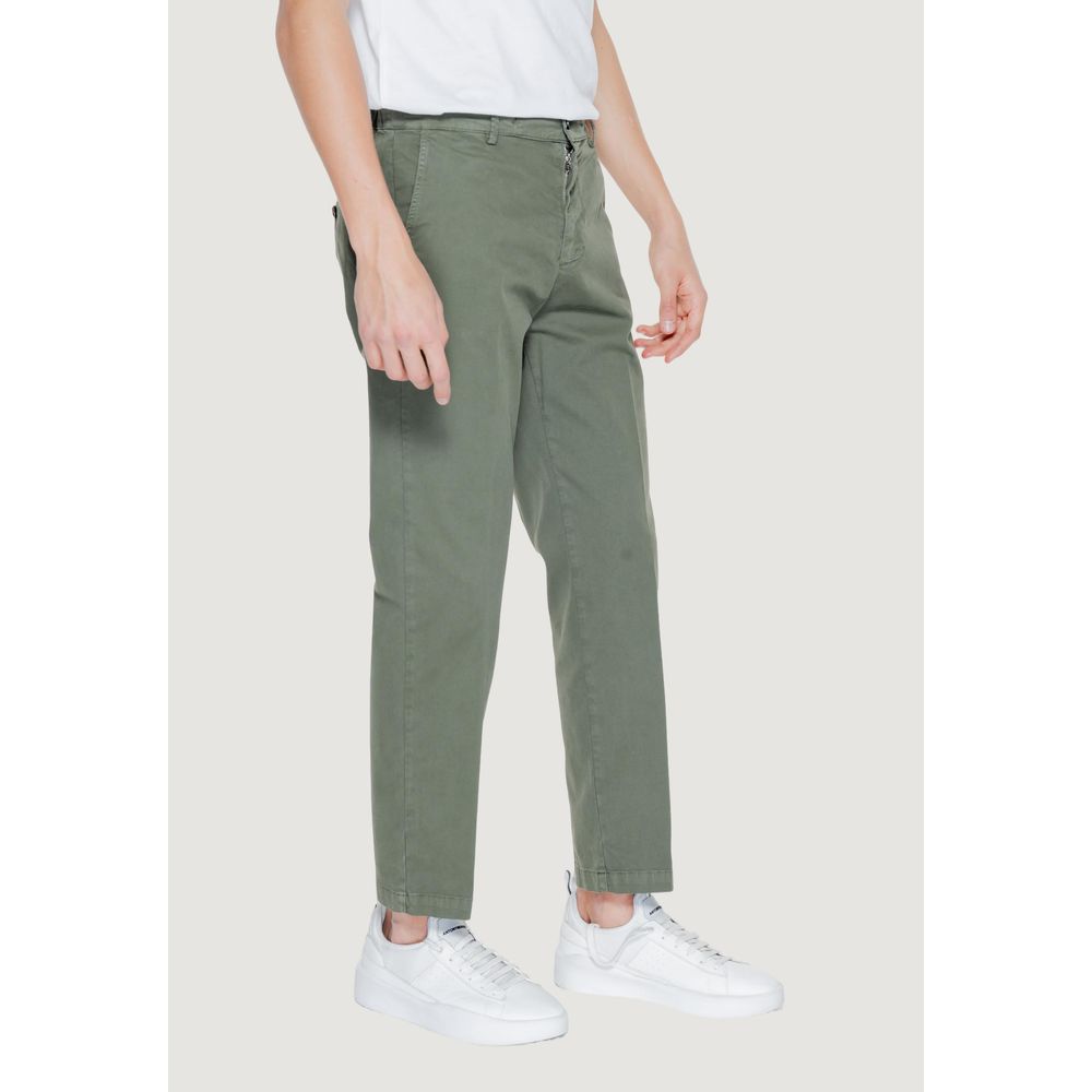 Blugi și pantaloni Liu Jo din bumbac verde