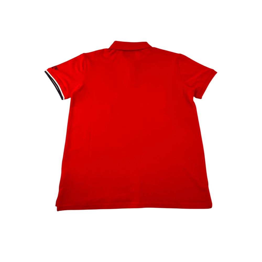Iceberg Rotes Poloshirt aus Baumwolle für Herren