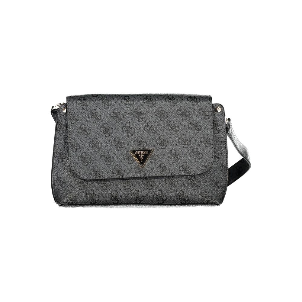Guess Jeans – Schwarze Polyethylen-Handtasche