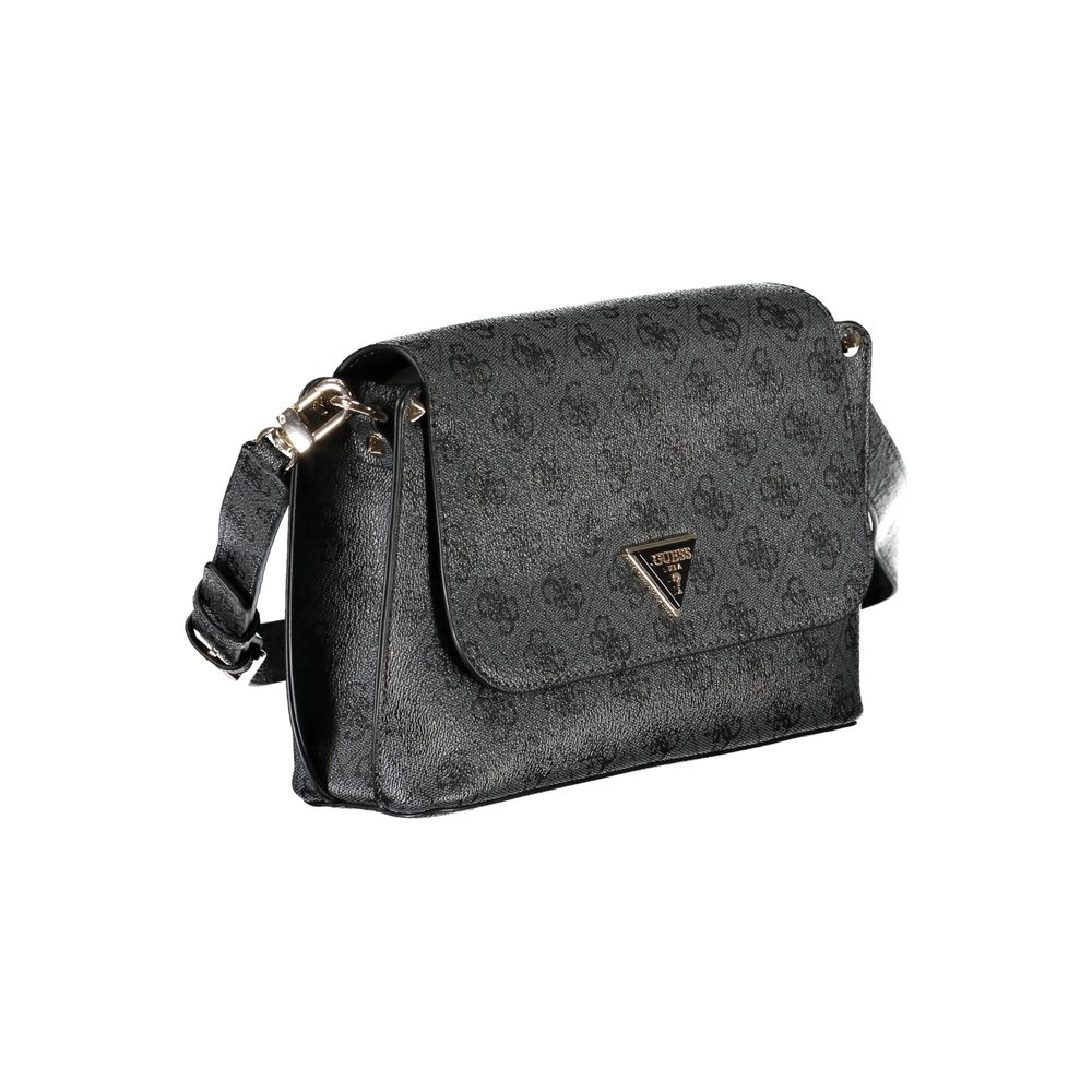 Guess Jeans – Schwarze Polyethylen-Handtasche