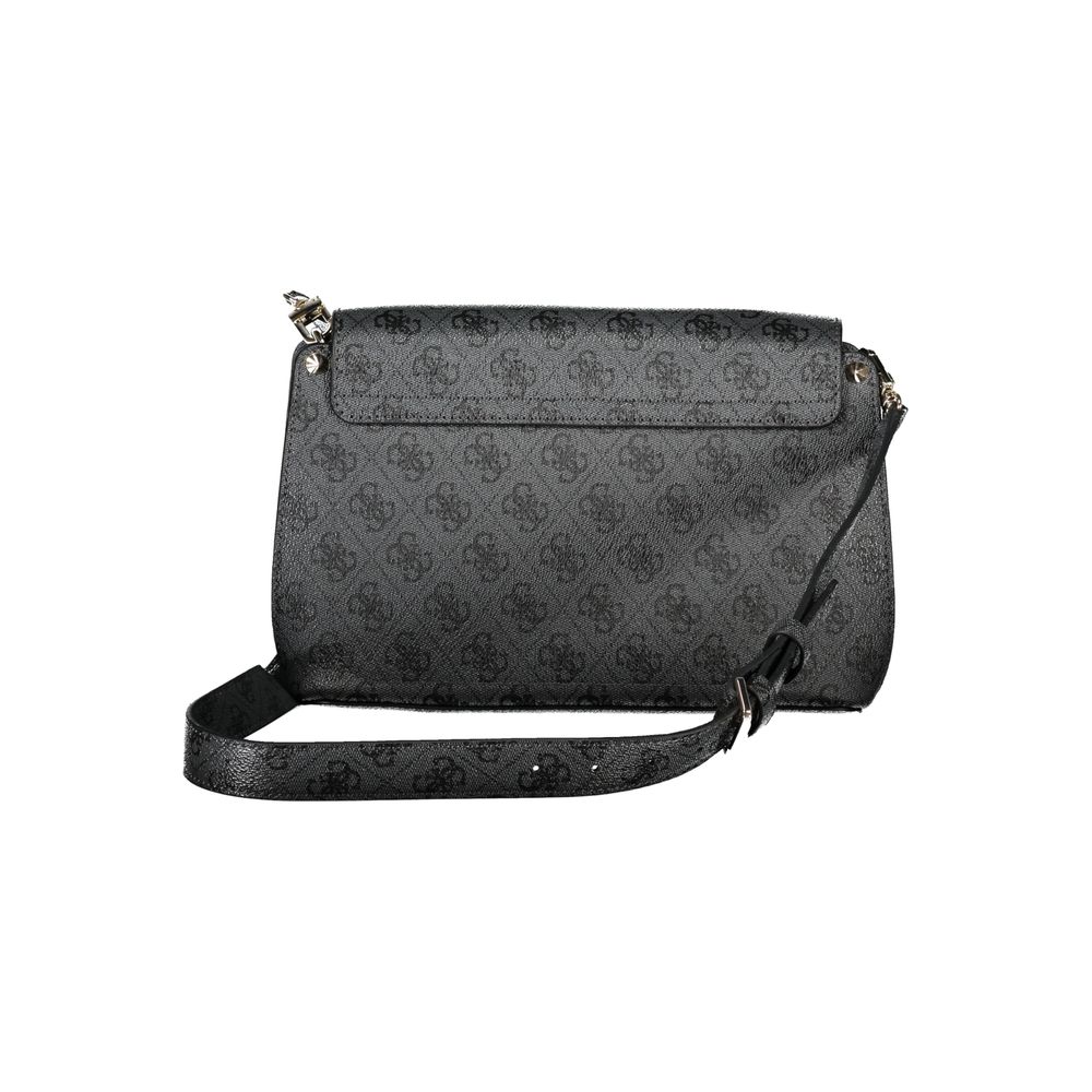 Guess Jeans – Schwarze Polyethylen-Handtasche