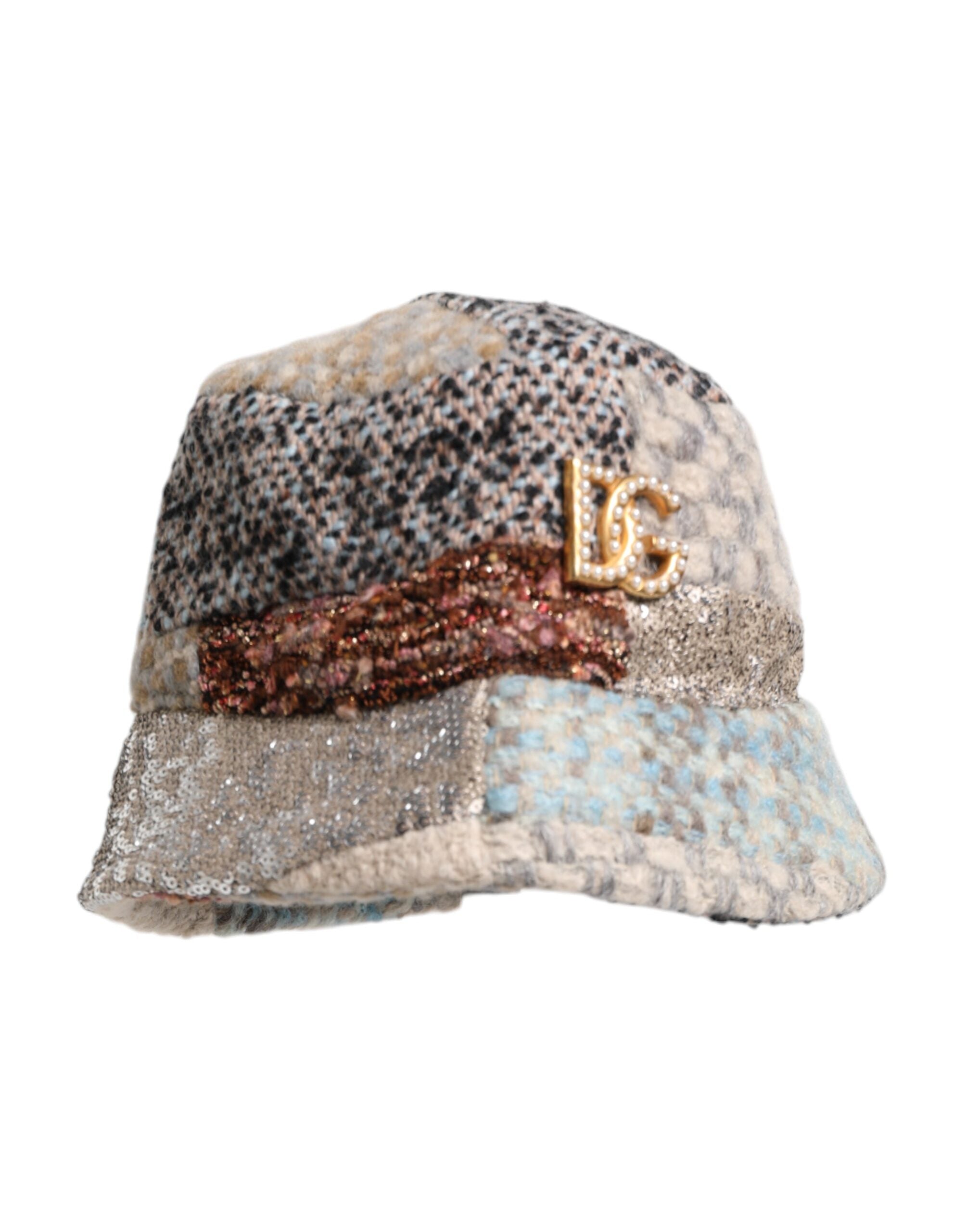 Pălărie Dolce &amp; Gabbana cu imprimeu patchwork multicolor