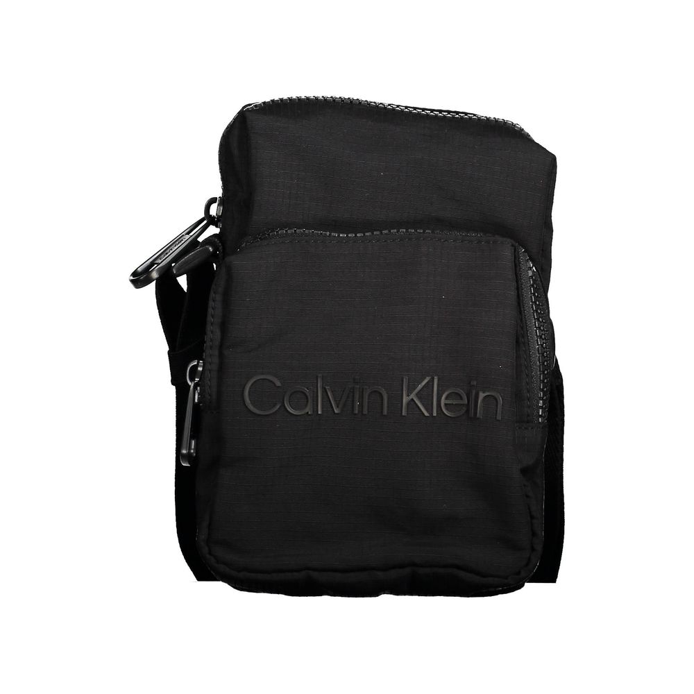 Calvin Klein Schwarze Nylon-Umhängetasche für Herren