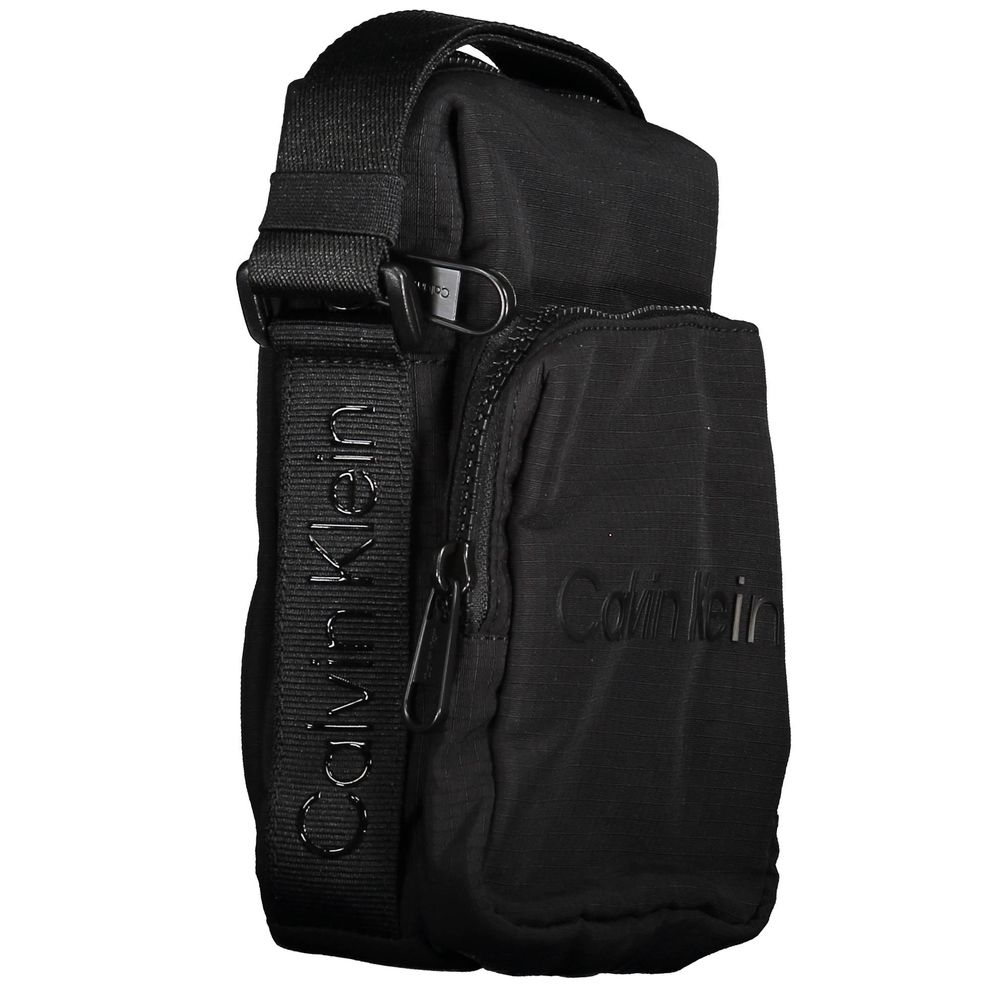Calvin Klein Schwarze Nylon-Umhängetasche für Herren
