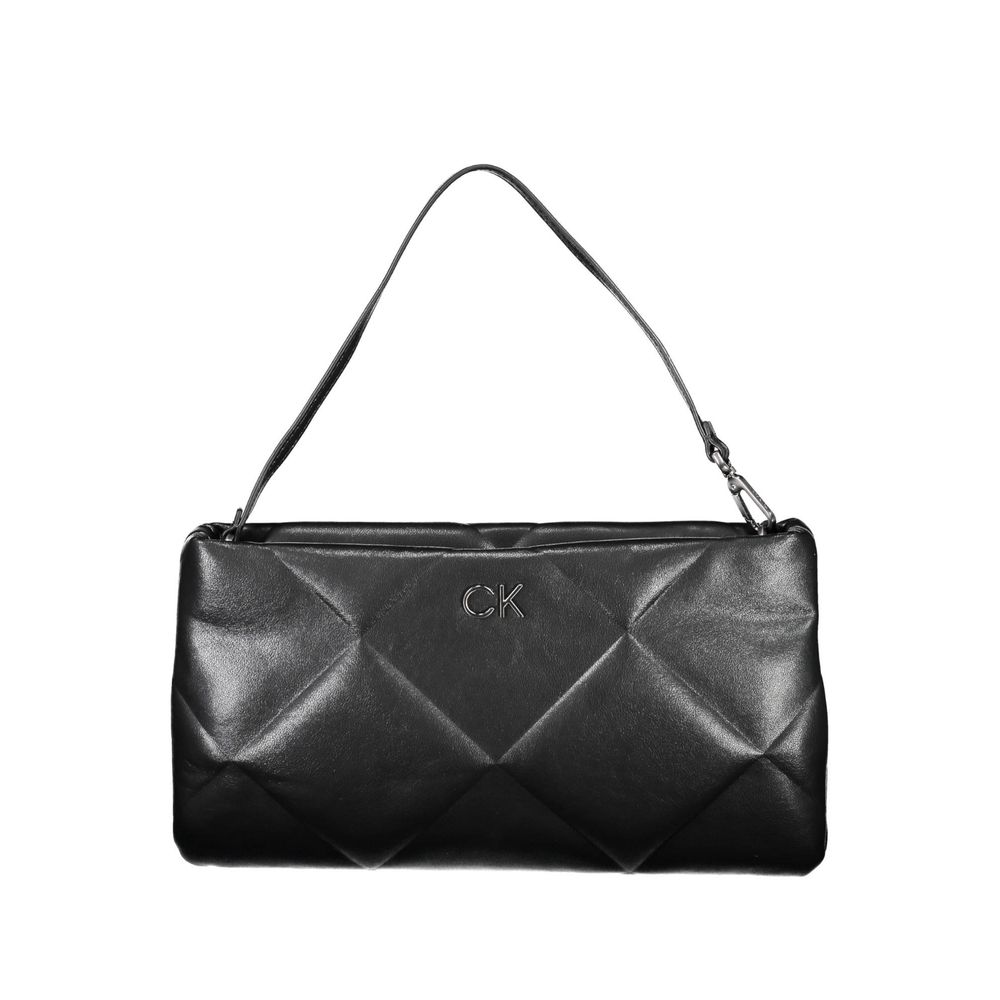 Calvin Klein Schwarze Polyester-Handtasche