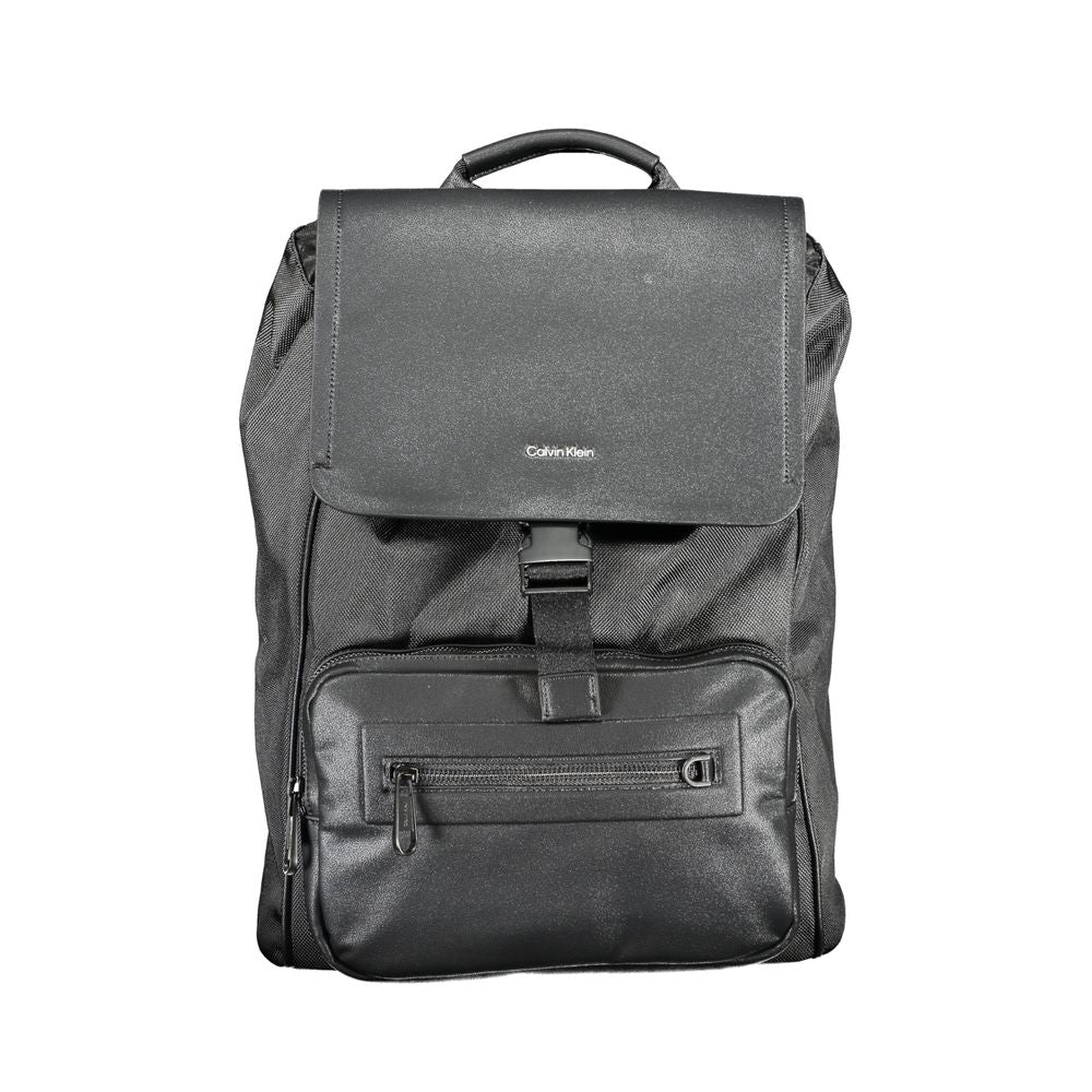 Calvin Klein – Schwarzer Polyester-Rucksack