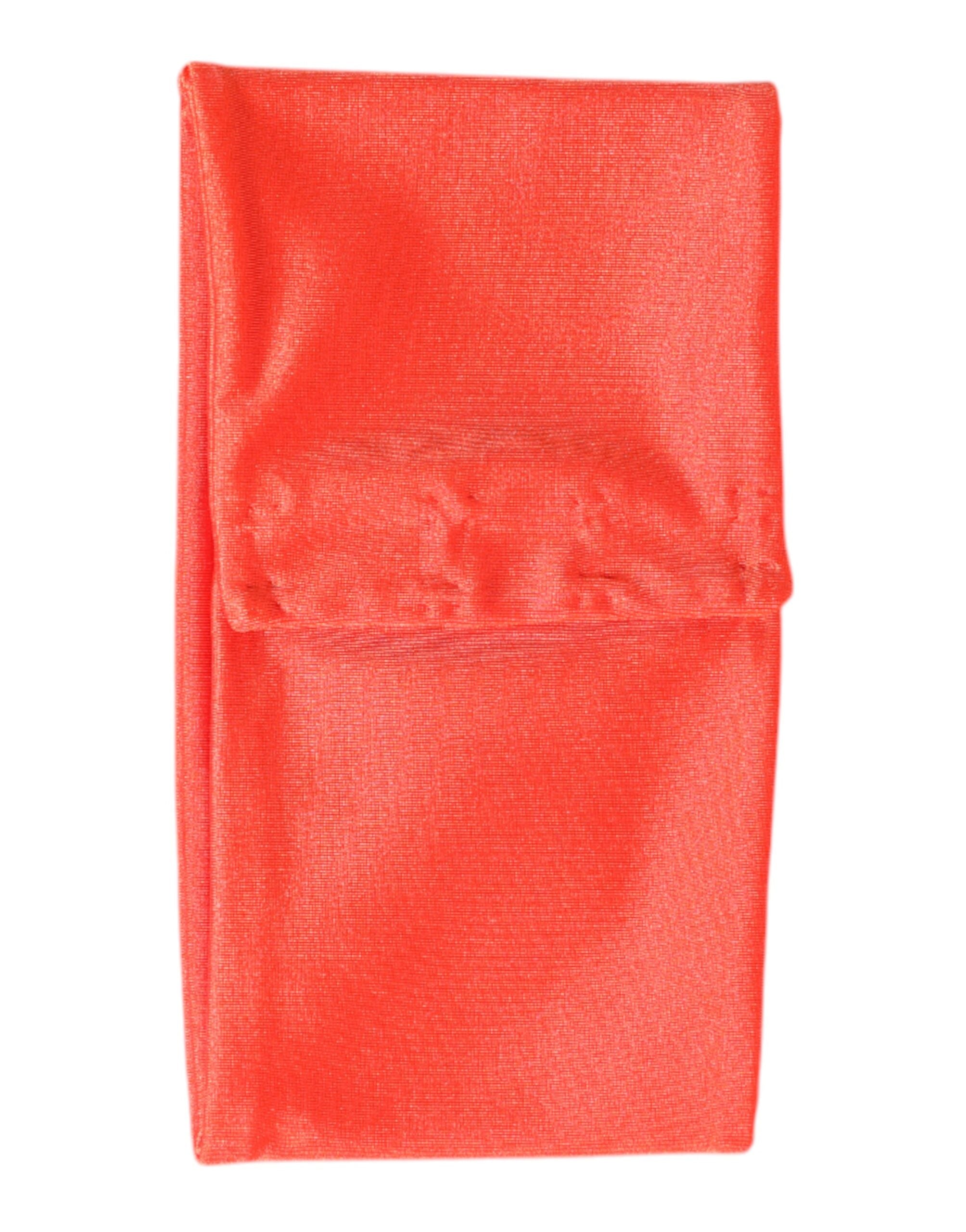 Eșarfă Dolce &amp; Gabbana Portocalie din Nylon Stretch pentru femei