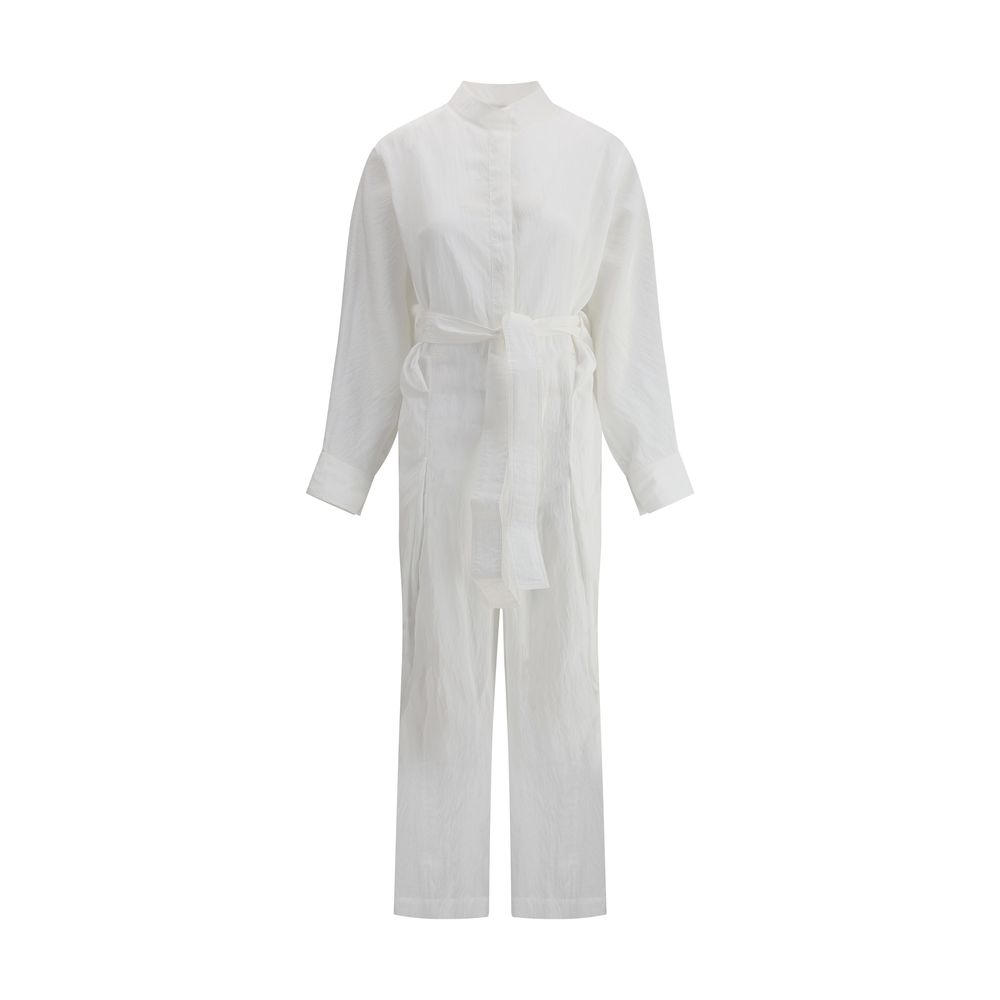 Ferragamo-Jumpsuit mit Schärpe
