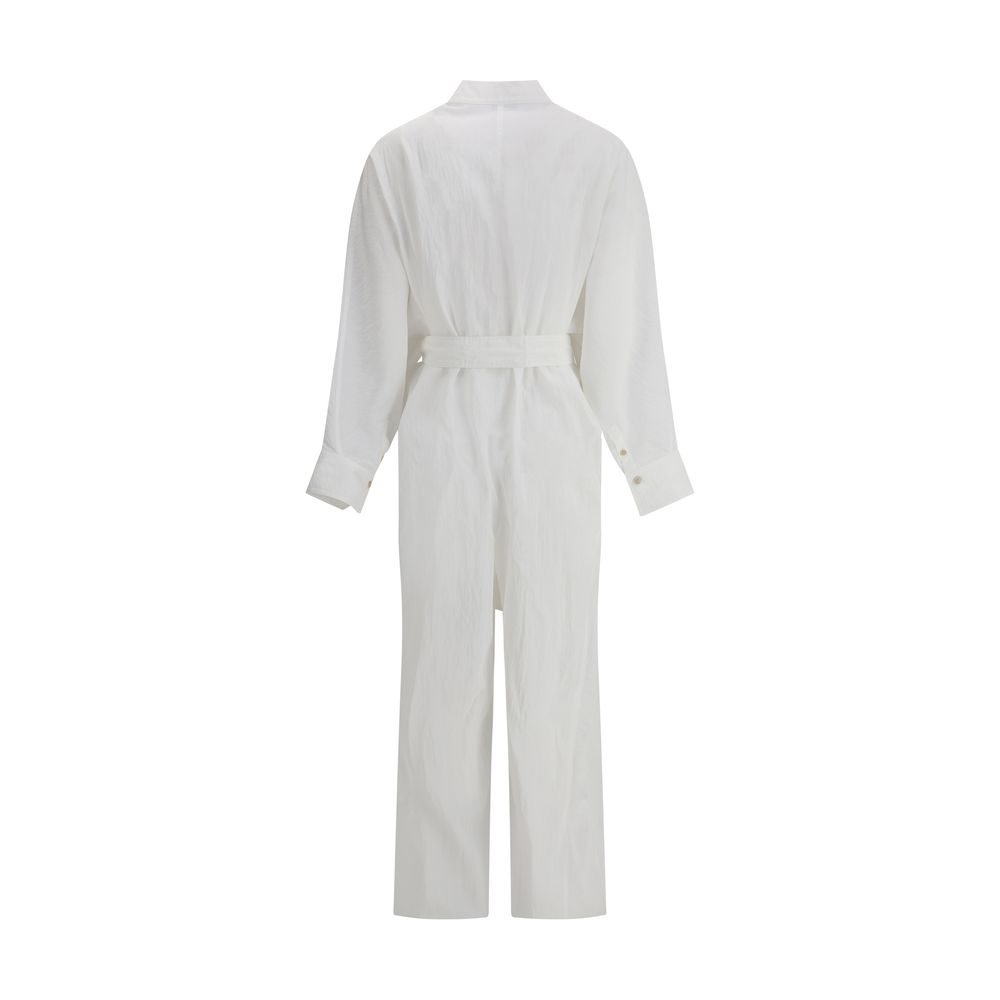 Ferragamo-Jumpsuit mit Schärpe