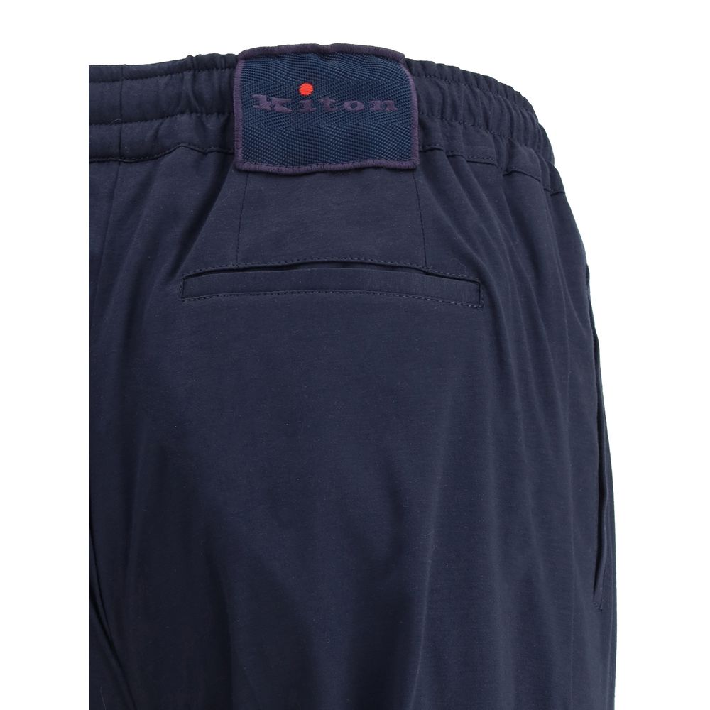 Pantaloni Kiton din bumbac