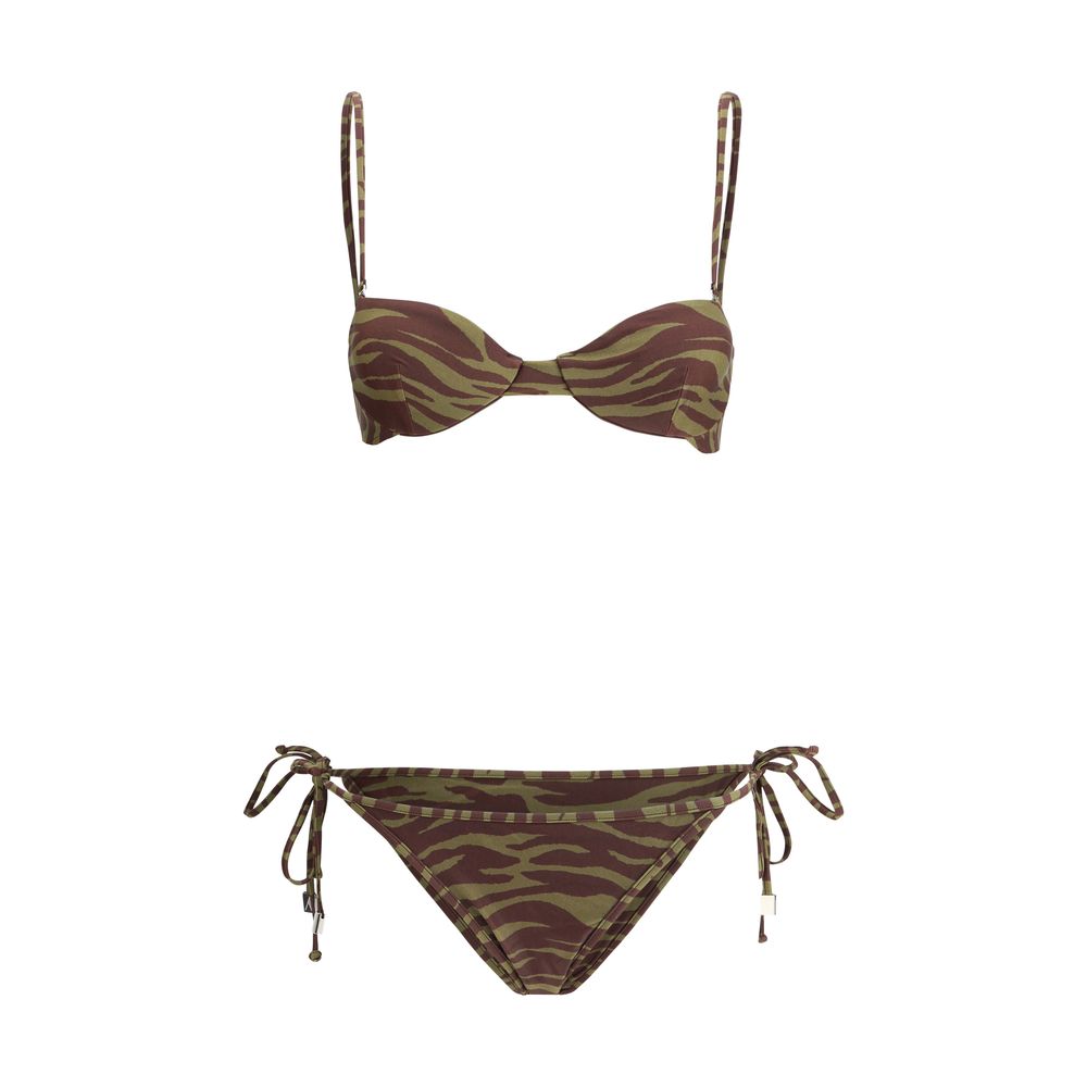 Der Attico Bikini-Badeanzug