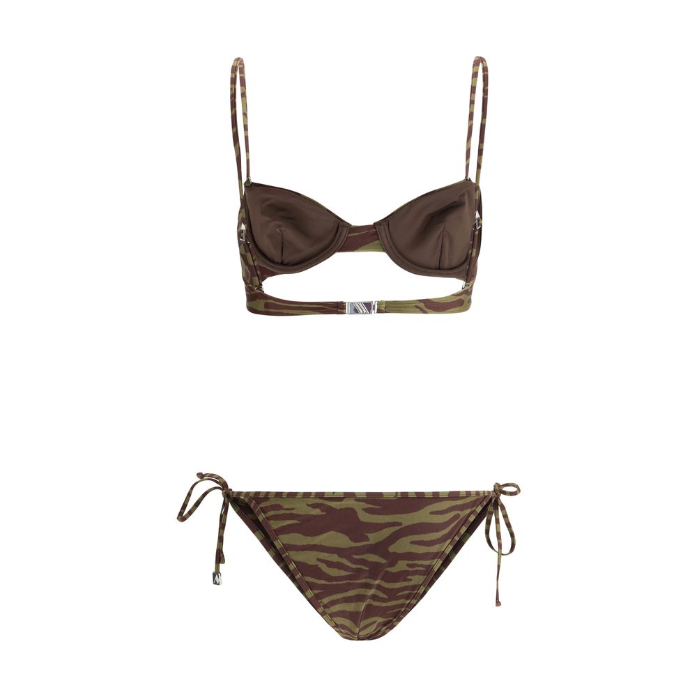 Der Attico Bikini-Badeanzug