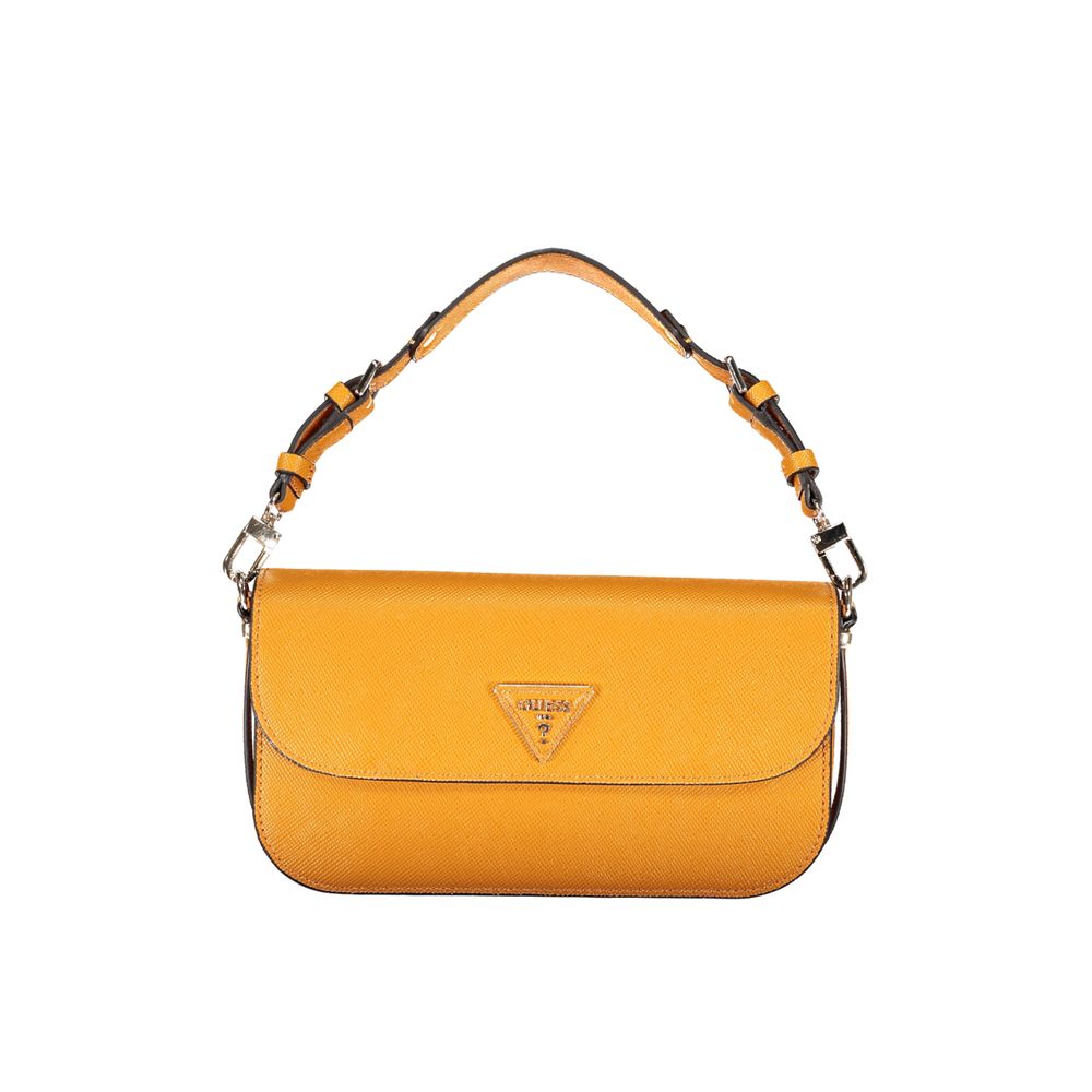 Guess Jeans Orange Polyethylen Handtasche