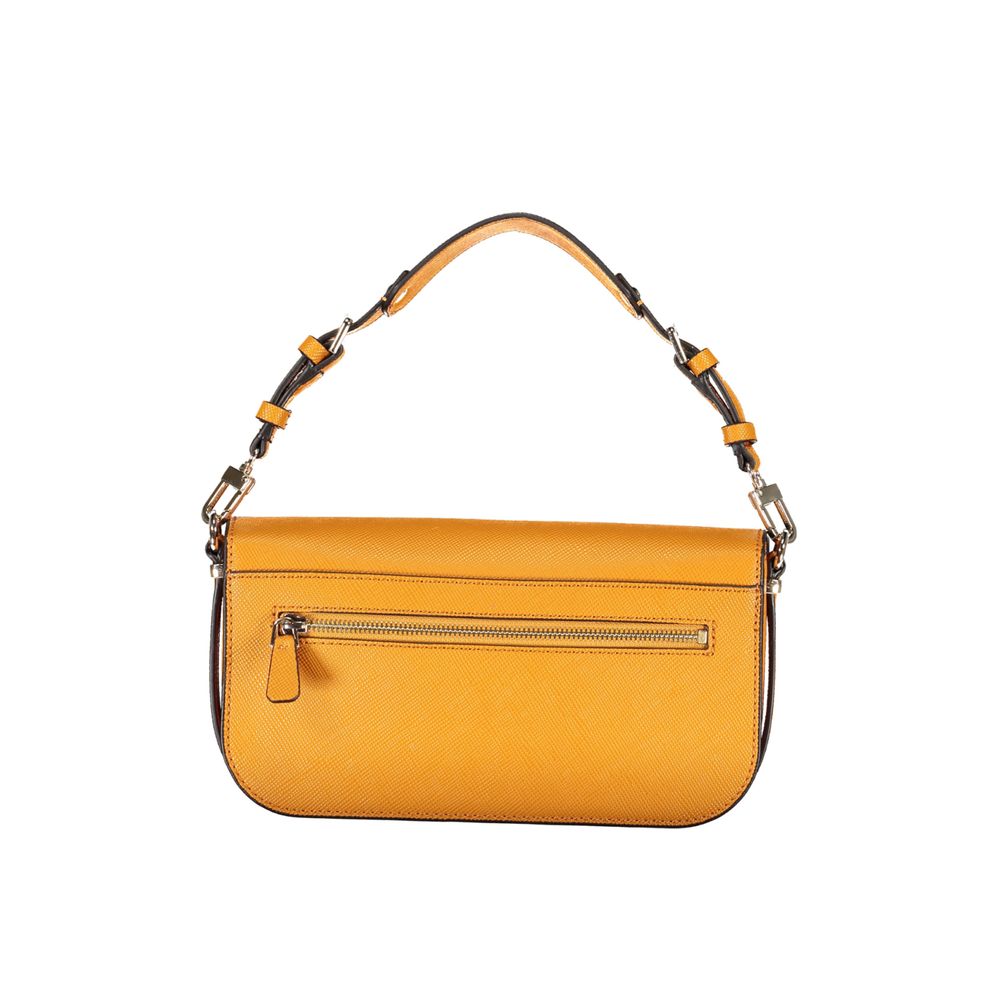 Guess Jeans Orange Polyethylen Handtasche