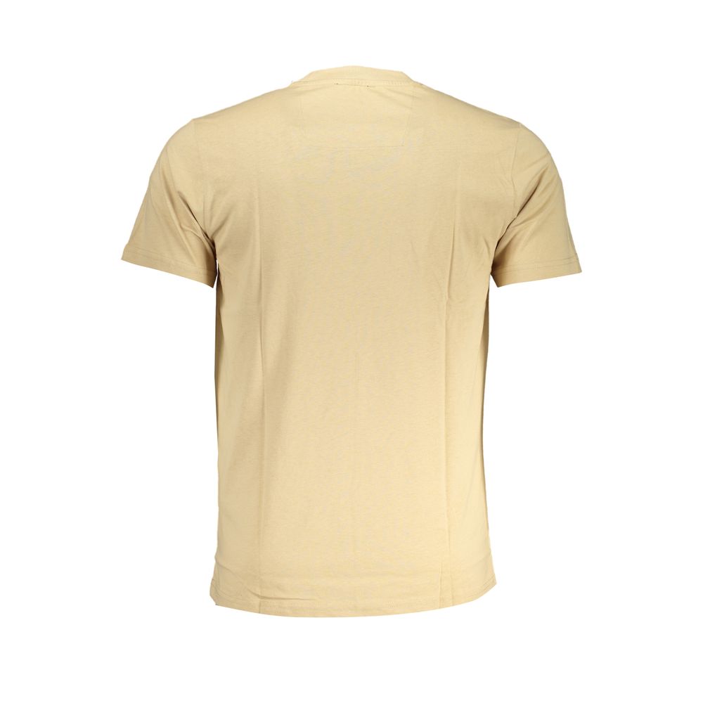 Tricou Cavalli Class bej din bumbac