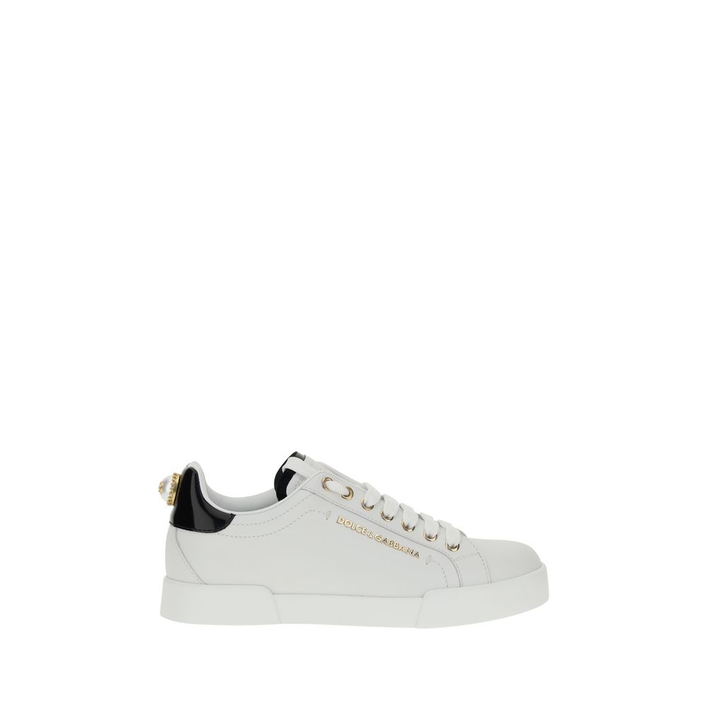 Dolce &amp; Gabbana Ledersneakers