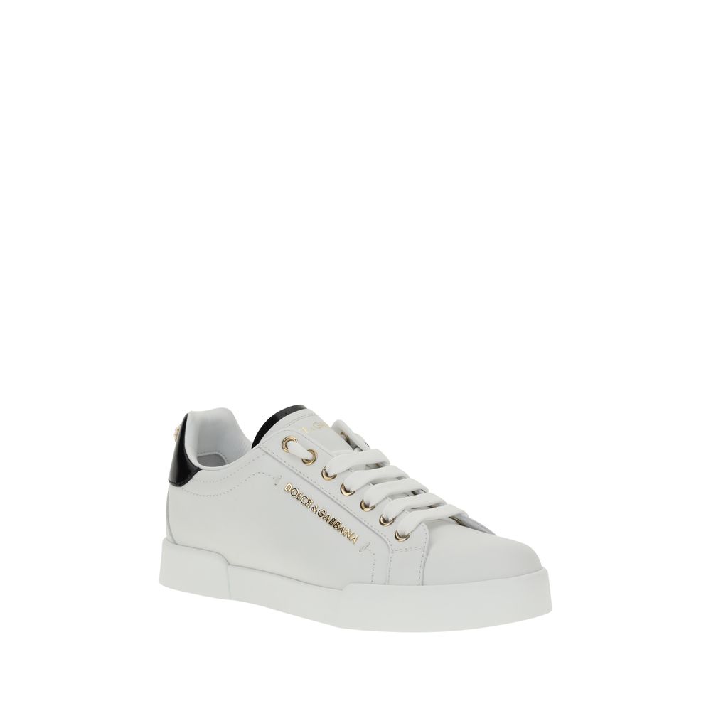 Dolce &amp; Gabbana Ledersneakers