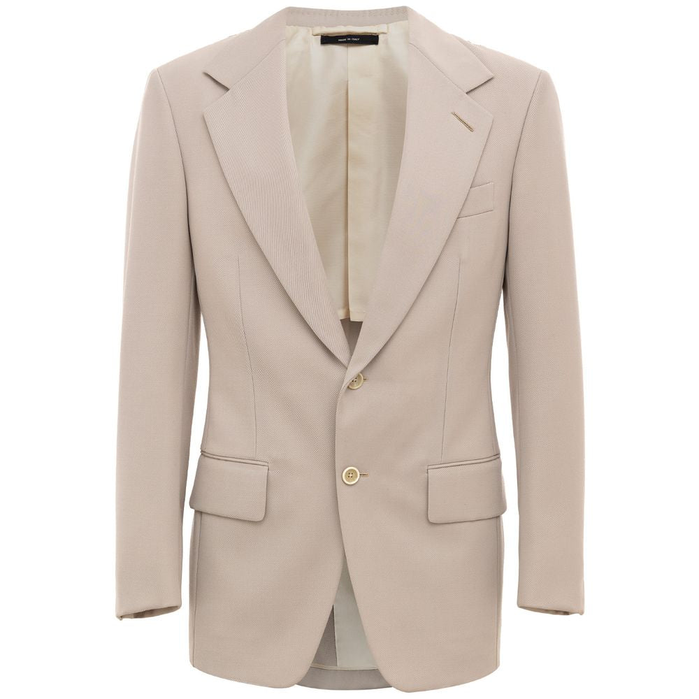 Beige Wollkleidung von Tom Ford