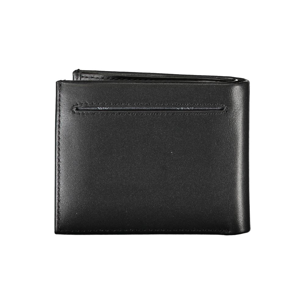 Portofel elegant din piele Calvin Klein, pliabil, cu blocare RFID
