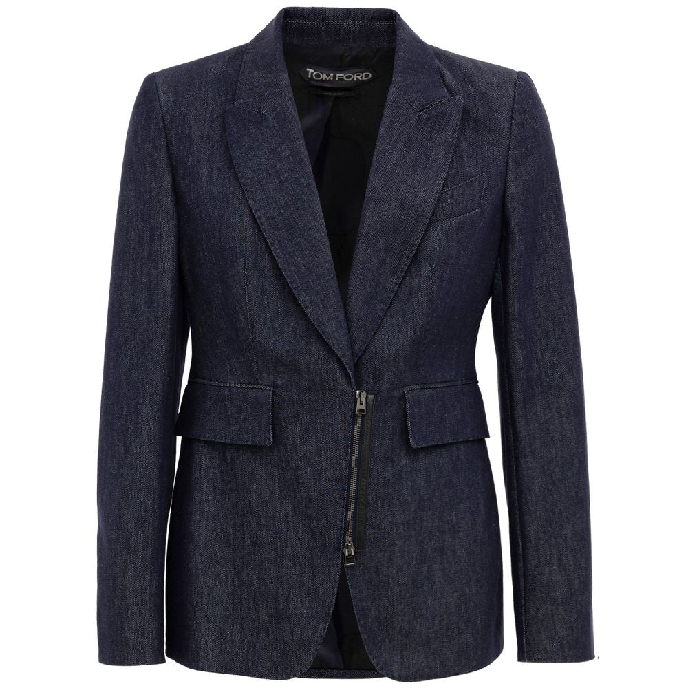 Tom Ford Blaue Baumwollkleidung