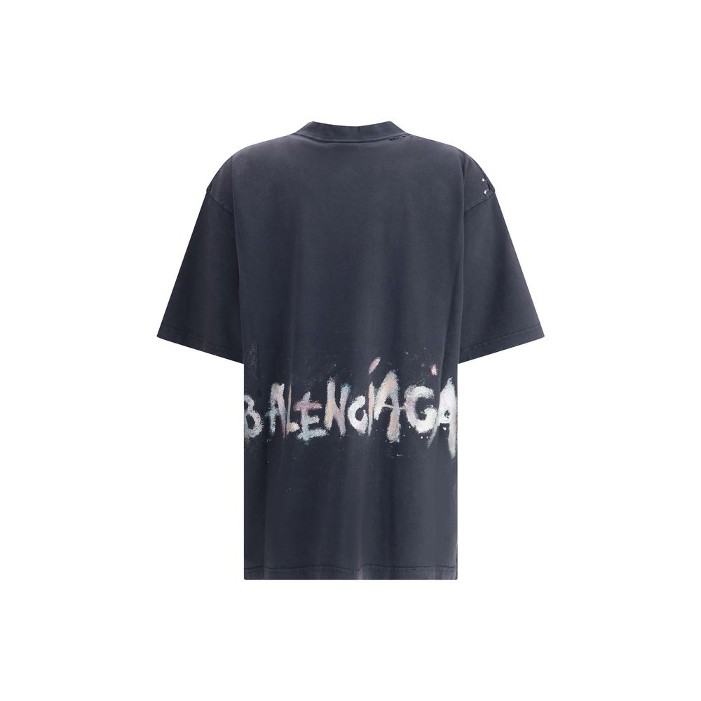 Tricou Balenciaga supradimensionat