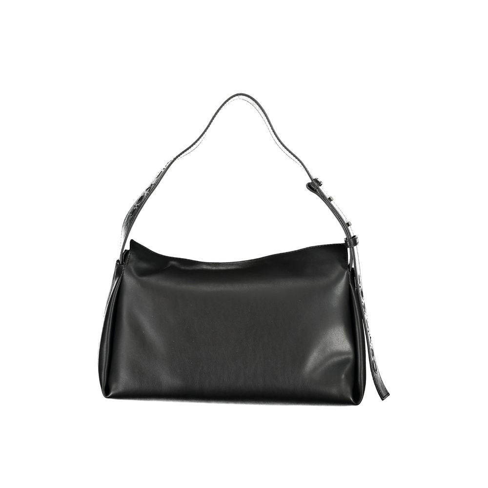Calvin Klein Schwarze Polyester-Handtasche