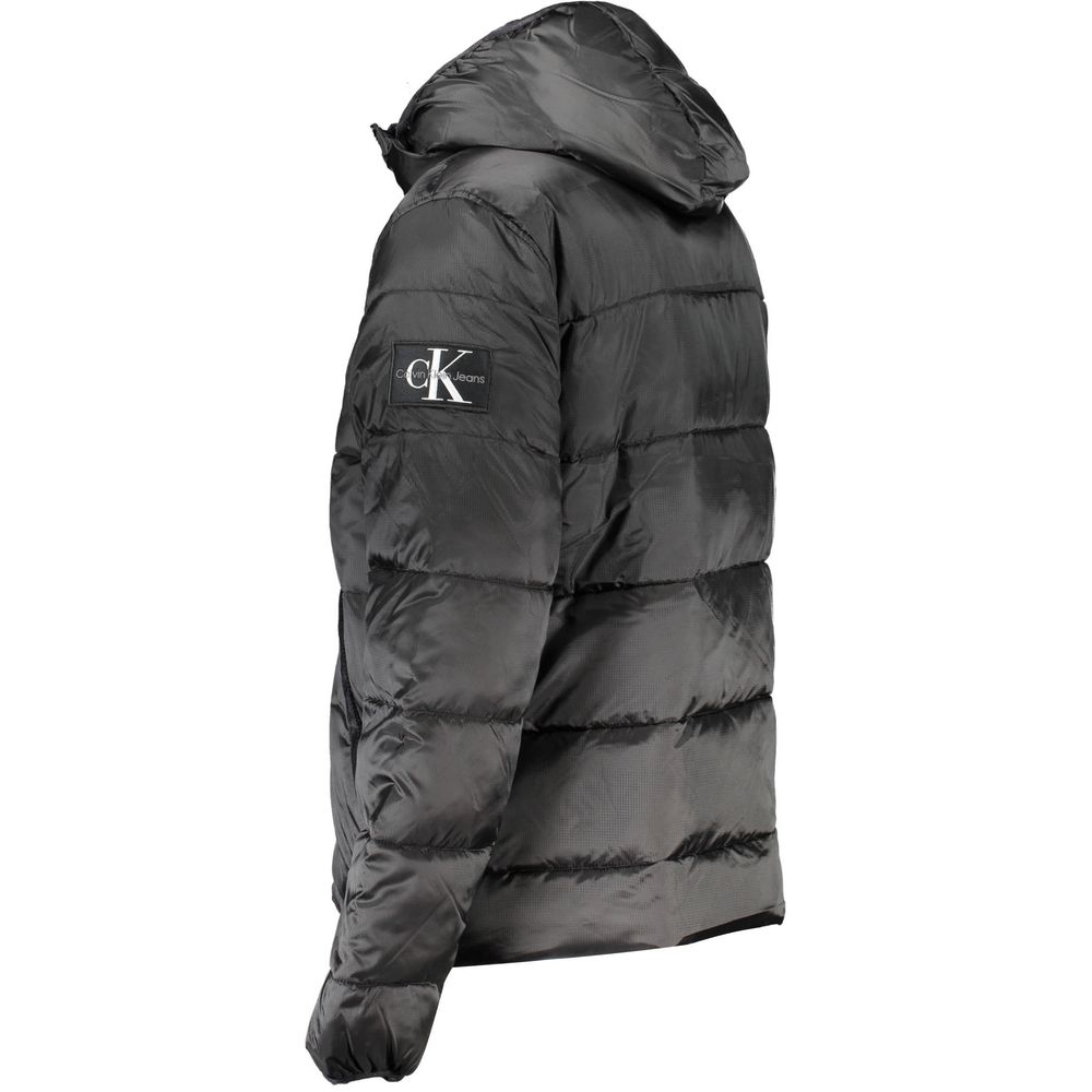 Calvin Klein Sleek Herrenjacke mit Kapuze und Kontrastdetails