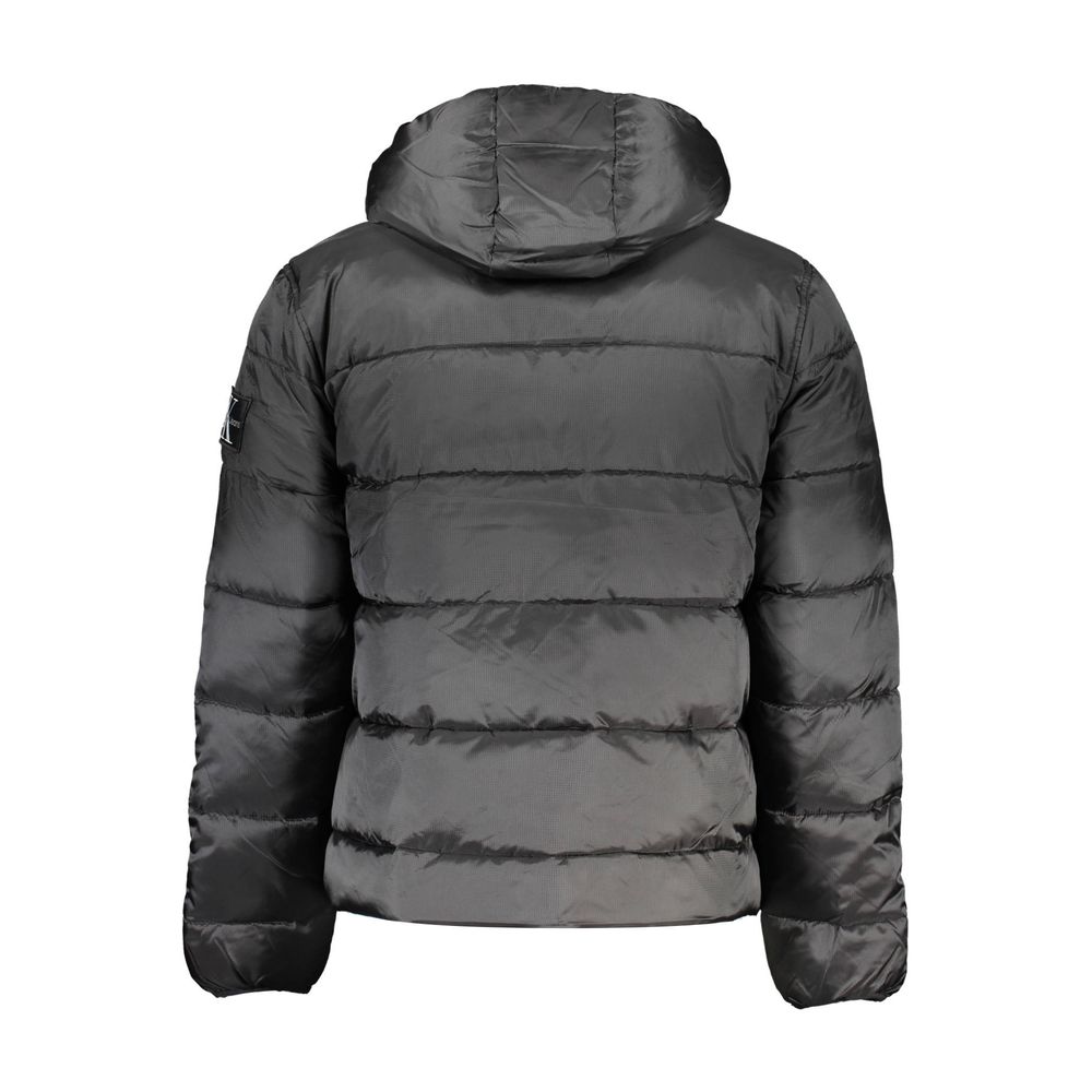 Calvin Klein Sleek Herrenjacke mit Kapuze und Kontrastdetails