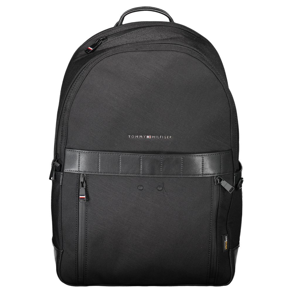Tommy Hilfiger – Schwarzer Nylon-Rucksack für Herren