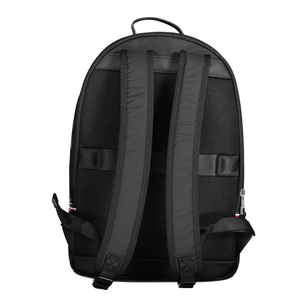 Tommy Hilfiger – Schwarzer Polyester-Rucksack für Herren