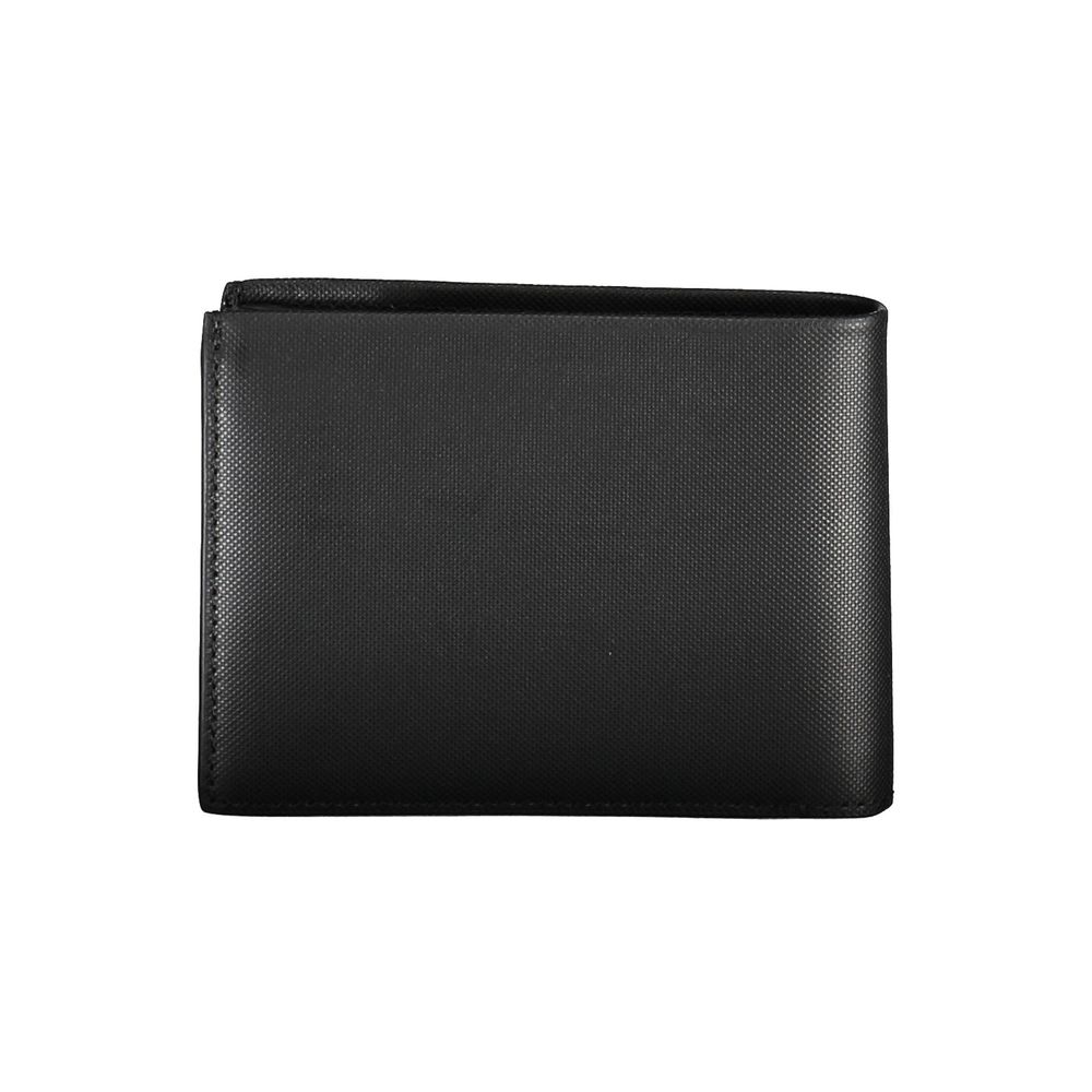 Calvin Klein Herren-Geldbörse aus schwarzem Leder