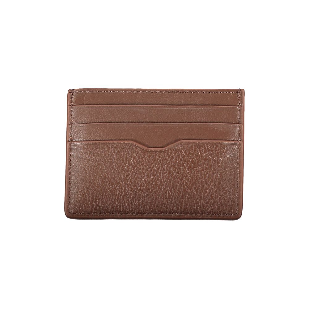 Portcard elegant din piele Tommy Hilfiger cu detalii contrastante