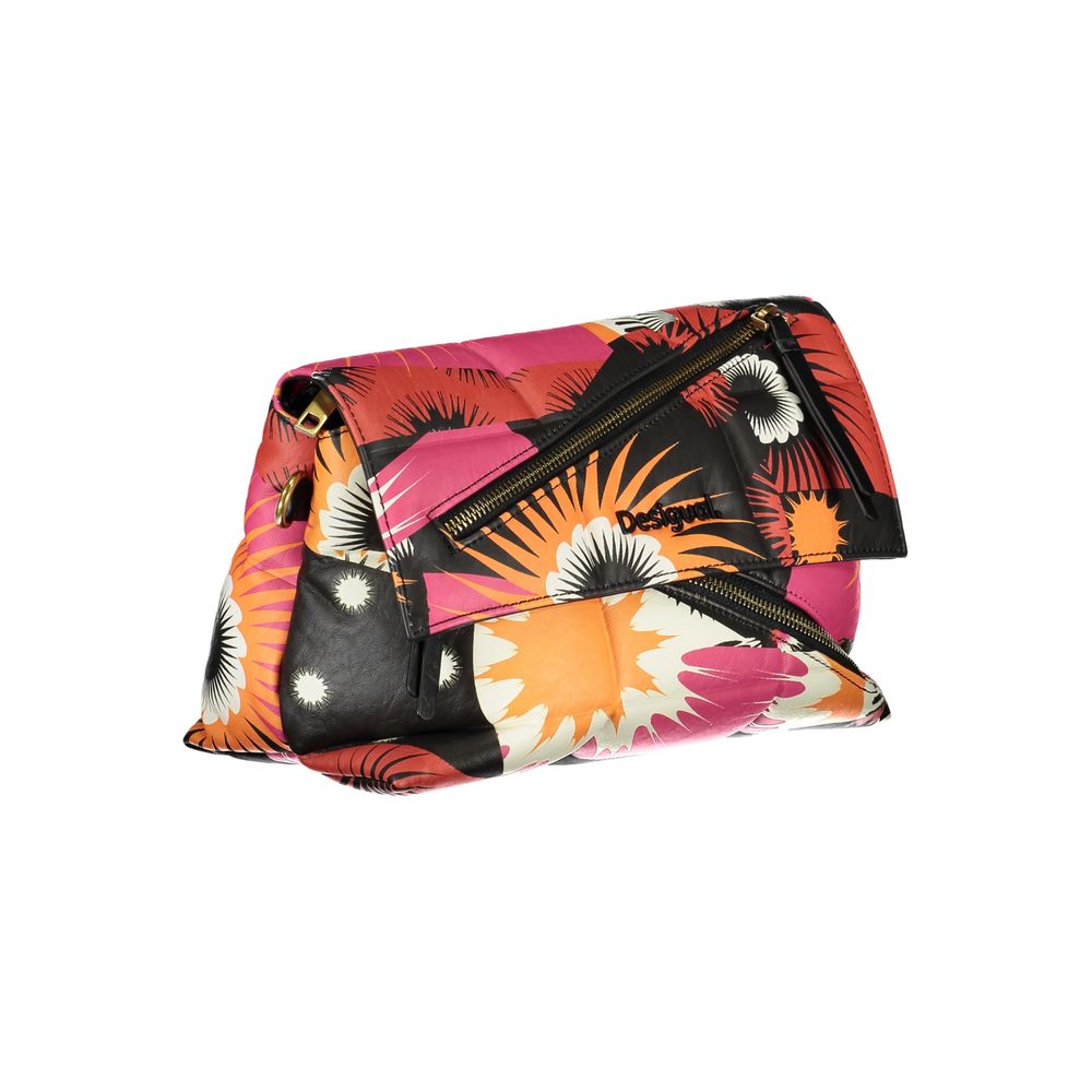 Desigual Schwarze Polyethylen-Handtasche
