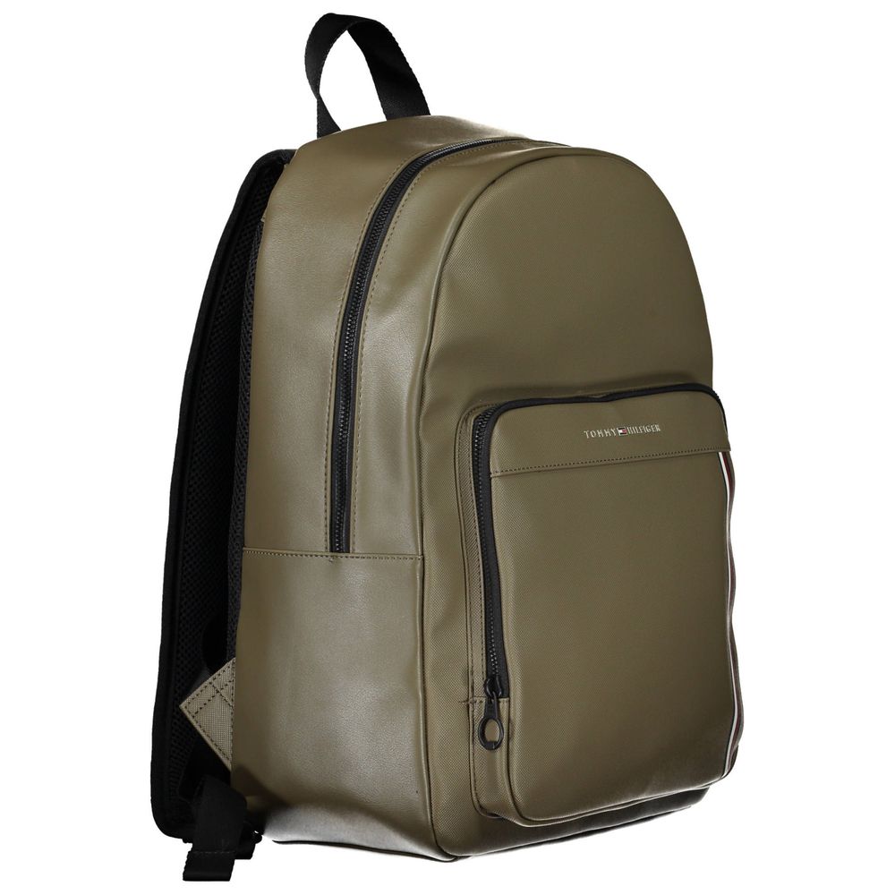 Tommy Hilfiger – Grüner Polyethylen-Rucksack für Herren