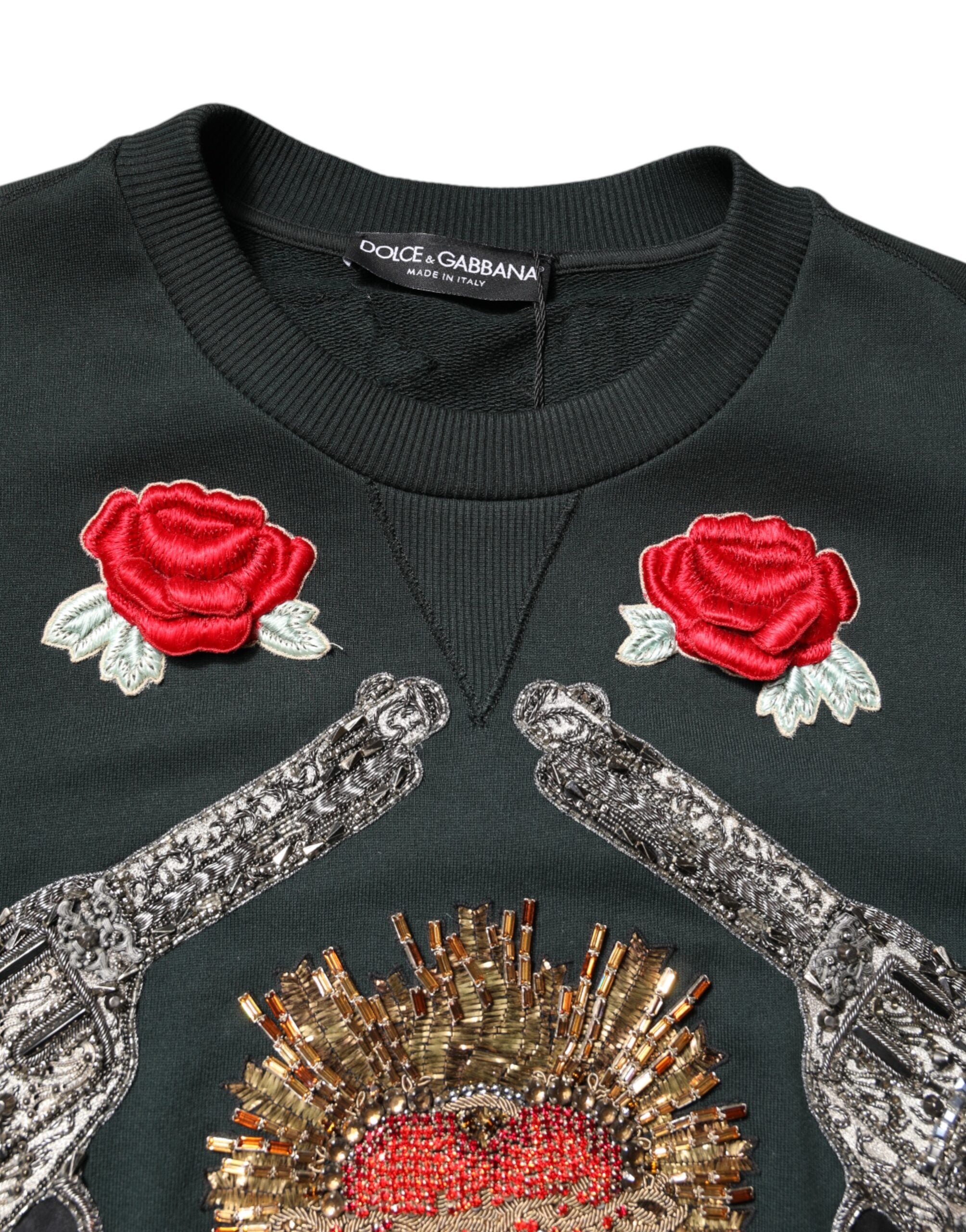 Pulover Dolce &amp; Gabbana negru cu paiete