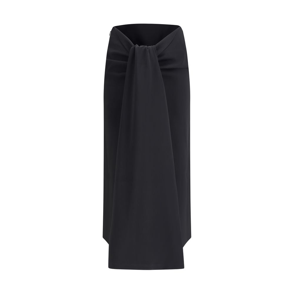 Jacquemus Sablier drapierter Midirock
