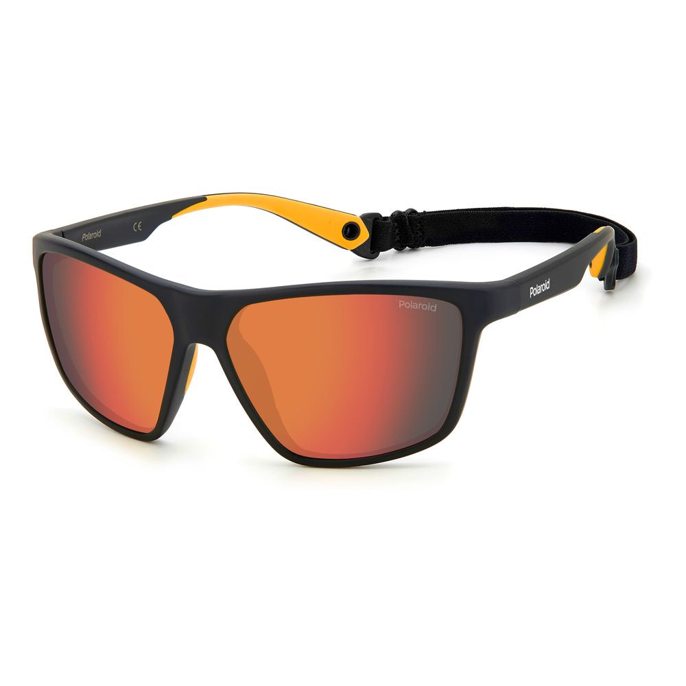 Schwarze Sonnenbrille aus Kunstharz von Polaroid
