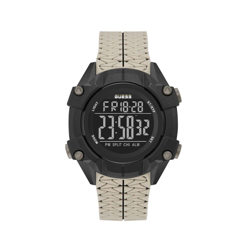 Ceas Guess bej sintetic