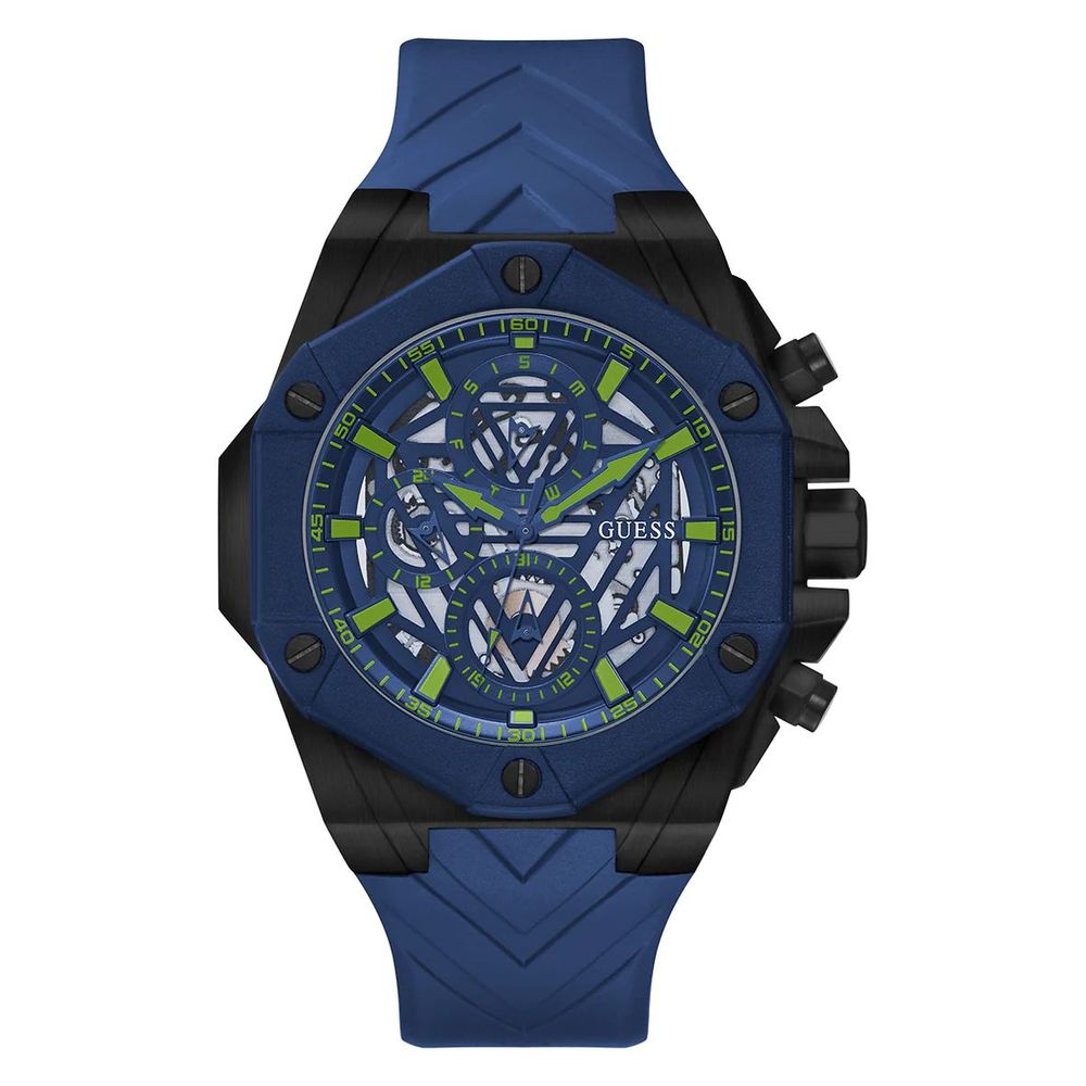 Ceas Guess albastru sintetic